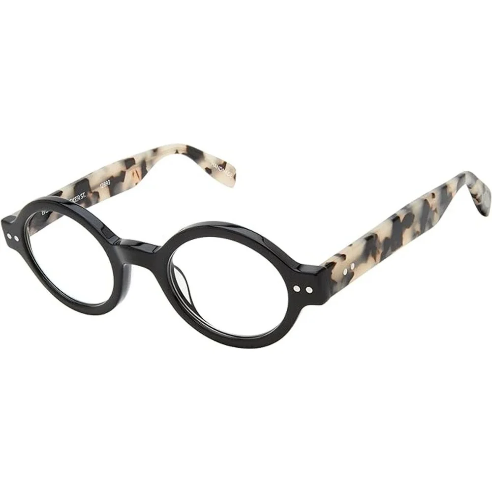 NEW! Scojo New York‎ Bleeker Street Reading Glasses Black/Vanilla +2.50x